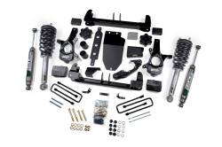 Zone Offroad ZONC27F FOX 4.5" Lift Kit 14-18 Silverado/Sierra 1500 4WD Cast St
