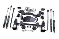 Zone Offroad ZONC4F 6" Suspension Lift Kit w/Shocks for 01-10 Silverado/SierraHD