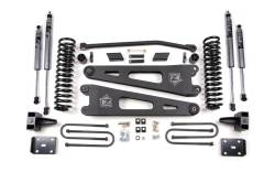 Zone Offroad ZONF25F 4" Suspension Lift Kit FOX Shocks 11-12 F250/F350 SD DSL