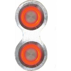 Keep It Clean - Keep It Clean KICBBB21 Retro Billet Switch w/Red Illumination - Image 1