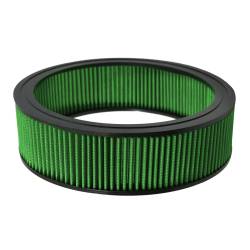 Green Filter 2011 Round Air Filter 3.43" H 9.84" ID 12" OD 12" Top