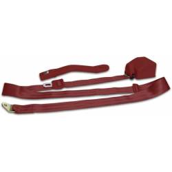 Safe-T-Boy - Safe-T-Boy STBSB3RSBG 3pt Burgundy Retractable Standard Buckle Each - Image 1
