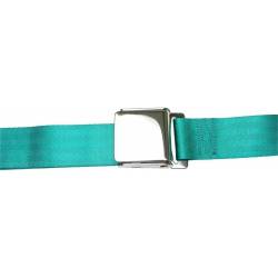 Safe-T-Boy - Safe-T-Boy STBSB2LAAQ 2Pt Aqua Lap Belt Airplane Buckle Each - Image 1