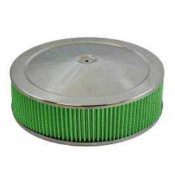 Green Filter USA - Green Filter 2344 Air Cleaner Assembly 1.25" Drop Base 14" Top - Image 1