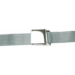 Safe-T-Boy - Safe-T-Boy STBSB2LAGR 2Pt Gray/Grey Lap Belt Airplane Buckle Each - Image 1