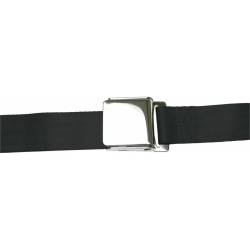 Safe-T-Boy - Safe-T-Boy STBSB2LABK 2pt Black Lap Belt Airplane Buckle Each - Image 1