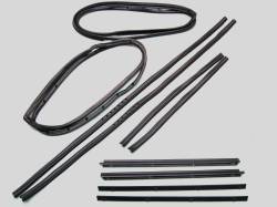 Fairchild Industries - Fairchild KD2010 Belt Channel Seal Kit Inner/Outer Driver/Passenger for Jeep CJ - Image 1