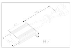 ARC Lighting - ARC Lighting LED Anti-Flicker Decoder Harness Kit H7 PAIR 20072 - Image 5