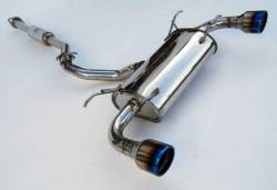 Invidia - Invidia HS12SSTG3T Q300 Exhaust Dual Exhaust Rolled Titanium Tip - Image 3