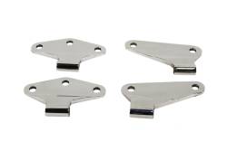 Kentrol - Kentrol 30580 Polished Body Door Hinge Set 4pc for 07-18 Jeep Wrangler JK 2DR - Image 3