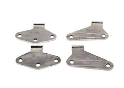 Kentrol - Kentrol 30580 Polished Body Door Hinge Set 4pc for 07-18 Jeep Wrangler JK 2DR - Image 4