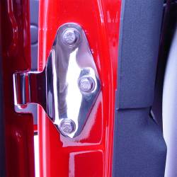 Kentrol - Kentrol 30580 Polished Body Door Hinge Set 4pc for 07-18 Jeep Wrangler JK 2DR - Image 8