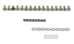 Kentrol - Kentrol 30576 Polished Silver Door Hinge Set 8pc for 07-18 Jeep Wrangler JK 4DR - Image 5