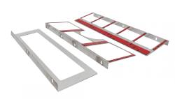 Kentrol - Kentrol 30519 Polished Dash Overlay Set 3 Pieces for 87-95 Jeep Wrangler YJ - Image 3