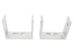 Kentrol - Kentrol 30527 Polished Rear Bumper Brackets Pair for 87-95 Jeep Wrangler YJ - Image 3