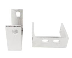 Kentrol - Kentrol 30527 Polished Rear Bumper Brackets Pair for 87-95 Jeep Wrangler YJ - Image 4