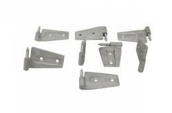 Kentrol - Kentrol 40576 Bare Grey Door Hinge Set 8pc for 07-18 Jeep Wrangler JK 4DR - Image 3