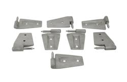 Kentrol - Kentrol 40576 Bare Grey Door Hinge Set 8pc for 07-18 Jeep Wrangler JK 4DR - Image 2