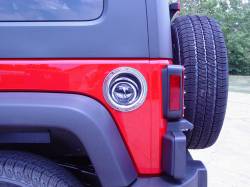 Kentrol - Kentrol 30587 Polished Silver Gas Filler Neck for 07-18 Jeep Wrangler JK 2DR - Image 5