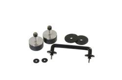 Kentrol - Kentrol 50503 Black Windshield Tie Down for 97-14 Jeep Wrangler TJ & JK - Image 1