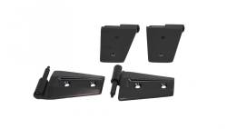 Kentrol - Kentrol 80575 Textured Black Door Hinge Set 4Pc for 07-18 Jeep Wrangler JK 2DR - Image 2