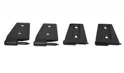 Kentrol - Kentrol 80575 Textured Black Door Hinge Set 4Pc for 07-18 Jeep Wrangler JK 2DR - Image 3