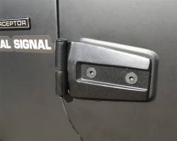 Kentrol - Kentrol 80575 Textured Black Door Hinge Set 4Pc for 07-18 Jeep Wrangler JK 2DR - Image 6