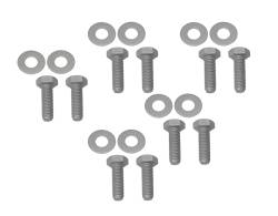 Kentrol - Kentrol 40580 Bare Grey Body Door Hinge Set 4pc for 07-18 Jeep Wrangler JK 2DR - Image 4