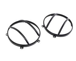 Kentrol - Kentrol 50573 Black Euro Headlight Guards Pair for 07-18 Jeep Wrangler JK - Image 2