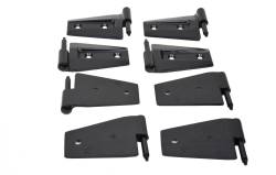 Kentrol - Kentrol 50576 Black Door Hinge Set 8pc for 07-18 Jeep Wrangler JK 4DR - Image 2