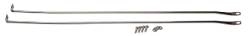 Kentrol - Kentrol 30529 Polished Strut Rod Kit for 97-06 Jeep Wrangler TJ - Image 1