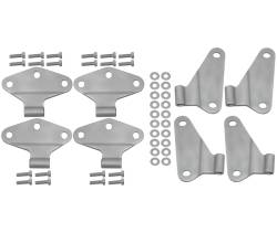 Kentrol - Kentrol 40581 Body Door Hinge Set 8pc for 07-18 Jeep Wrangler JK 4DR - Image 1