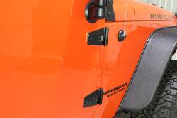Kentrol - Kentrol 80576 Textured Black Door Hinge Set 8Pc for 07-18 Jeep Wrangler JK 4DR - Image 9