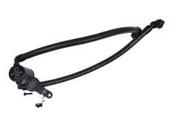 J&L Oil Separator 3.0 Passenger Side Mounted Oil Separator Black 3052P-B