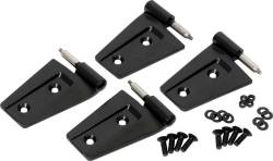 Kentrol - Kentrol 50575 Black Door Hinge Set 4pc for 07-18 Jeep Wrangler JK 2DR - Image 1