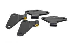 Kentrol - Kentrol 50580 Black Body Side Door Hinge Set 4pc for 07-18 Jeep Wrangler JK 2DR - Image 2