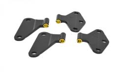 Kentrol - Kentrol 50580 Black Body Side Door Hinge Set 4pc for 07-18 Jeep Wrangler JK 2DR - Image 3