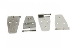 Kentrol - Kentrol 30525 Polished Door Hinge Set 4pc for 97-06 Jeep Wrangler TJ - Image 2