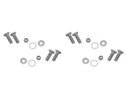 Kentrol - Kentrol 40575 Bare Grey Door Hinge Set 4pc for 07-18 Jeep Wrangler JK 2DR - Image 5