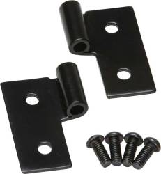 Kentrol - Kentrol 50407 Black Lower Door Hinge Pair for 76-06 Jeep CJ & Wrangler TJ/YJ - Image 1