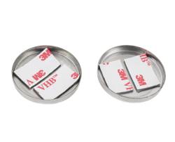 Kentrol - Kentrol 30022 Polished Liftgate Button Covers Pair for 07-18 Jeep Wrangler JK - Image 3