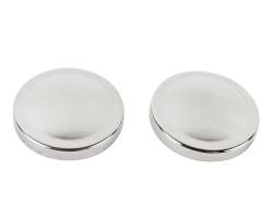 Kentrol - Kentrol 30022 Polished Liftgate Button Covers Pair for 07-18 Jeep Wrangler JK - Image 2