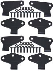Kentrol - Kentrol 80581 Black Body Door Hinge Set 8Pc for 07-18 Jeep Wrangler JK 4DR - Image 1