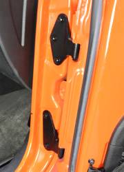Kentrol - Kentrol 80581 Black Body Door Hinge Set 8Pc for 07-18 Jeep Wrangler JK 4DR - Image 6