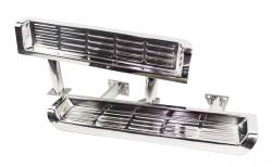 Kentrol - Kentrol 30491 Polished Side Steps Pair for 97-06 Jeep Wrangler TJ - Image 2