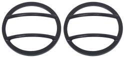 Kentrol - Kentrol 80014 Textured Black Fog Light Cover Pair for 07-18 Jeep Wrangler JK - Image 1