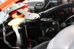 J&L Oil Separator 3.0 Passenger Side Mounted Oil Separator Black 3030P-B
