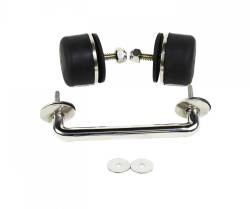 Kentrol - Kentrol 30503 Polished Windshield Tie Down Kit for 97-18 Jeep Wrangler TJ & JK - Image 2