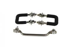 Kentrol - Kentrol 30439 Polished Windshield Tie Down Kit for 87-95 Jeep Wrangler YJ - Image 2