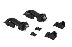 Kentrol - Kentrol 80704 Textured Black Hood Catch Kit for 07-18 Jeep Wrangler JK - Image 1
